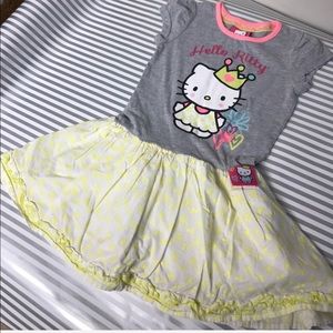 🌈Cute 🌈Hello Kitty girl dress. Excellent condition like New 🌸size 4